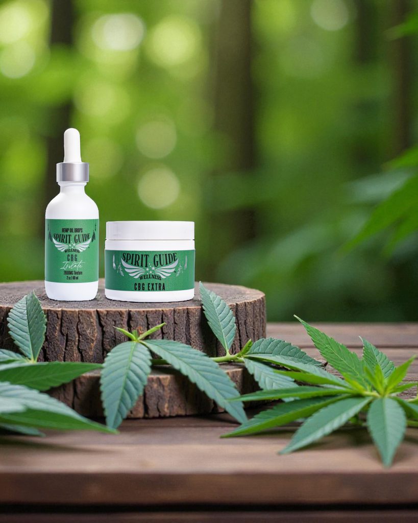 CBG products from Spirit Guide Wellness