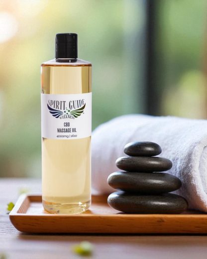 CBD  Massage Oil, 4000mg, 16oz - Image 3